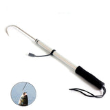 65/90/120CM Retractable Stainless Steel Telescopic Sea Fishing Spear Hook Tackle Suitable All Kinds Of Heavyweight Fish Active