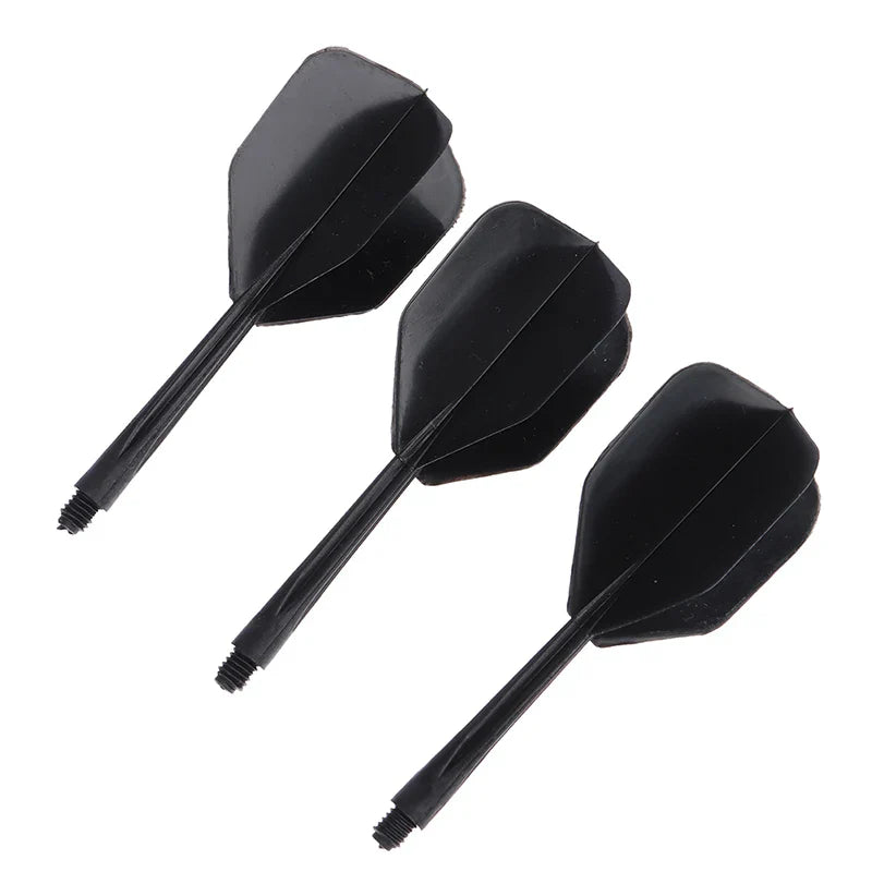 6PCS/3PCS Plastic 2BA Screw Soft Darts Professional Transparent Darts Tail Anti-fall Anti-falling Leaf Shafts Durable Darts Acc