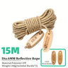 6mm Thickened Reflective Tent Rope Outdoor Wind Rope Camping Canopy Awning Fixed Safety Windproof Rope Umbrella Paracord Rope