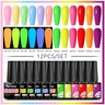 7/10/12PCS/SET Cat Magnetic Gel Nail Polish Set 9D Reflective Glitter Gel Semi Permanent UV Gel Soak Off Sparkling Nail Art Kits