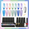 7/10/12PCS/SET Cat Magnetic Gel Nail Polish Set 9D Reflective Glitter Gel Semi Permanent UV Gel Soak Off Sparkling Nail Art Kits