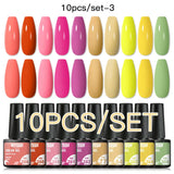 7/10/12PCS/SET Cat Magnetic Gel Nail Polish Set 9D Reflective Glitter Gel Semi Permanent UV Gel Soak Off Sparkling Nail Art Kits