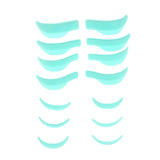 7 Pairs Silicone Eyelash Perm Pad Recycling Makeup Lifting Lashes Rods Shield 3D Eyelash Curler Accessories Applicator Tools