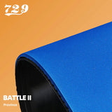 729 Friendship Battle 2 Series Table Tennis Rubber Tacky Professional Pimples-in Ping Pong Rubber for Intermediate and Advanced