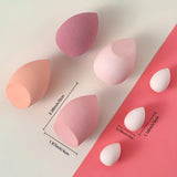 7Pcs Makeup Sponge with Storage Box Foundation Powder BB Cream Professional Cosmetic Puff Sponge Tools Make Up Accessorie