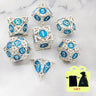 7pcs Dnd Dice Set for TRPG&RPG D&D Dice 7 PCs DND Dice Polyhedral Dice Set for Role Playing Game RPG Pathfinder D20 D8 D6 D4