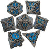 7pcs Dnd Dice Set for TRPG&RPG D&D Dice 7 PCs DND Dice Polyhedral Dice Set for Role Playing Game RPG Pathfinder D20 D8 D6 D4