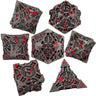 7pcs Dnd Dice Set for TRPG&RPG D&D Dice 7 PCs DND Dice Polyhedral Dice Set for Role Playing Game RPG Pathfinder D20 D8 D6 D4