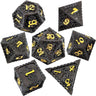 7pcs Dnd Dice Set for TRPG&RPG D&D Dice 7 PCs DND Dice Polyhedral Dice Set for Role Playing Game RPG Pathfinder D20 D8 D6 D4