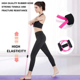 8 Shape Yoga Pull Up Band Elastic Band Rope Latex Rubber Arm Resistance Fitness Exercise Chest Expander Pilates Yoga Home Gym