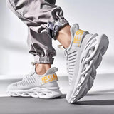 Men's White Foot Pace Sneaker