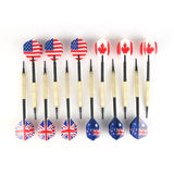 9 Pcs/Sets of Darts  With 30 Extra Tips Nice Flights Needle Replacement Professional Plastic Soft Tip Darts For Electronic Dart