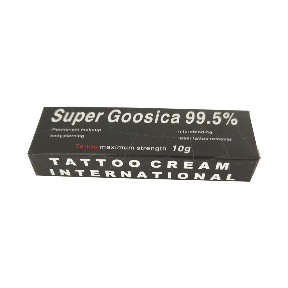 99.5% Super Gooscia Tattoo Cream Before Permanent Makeup Microblading Piercing Eyebrow Lips Body Beauty 10g