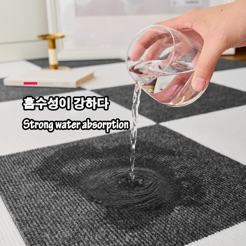 9PCS Winter Use Activities Mat For Baby Splicing Rugs Infant Non Adhesive Adsorption Carpet Baby Room Game Puzzle Mat Washable