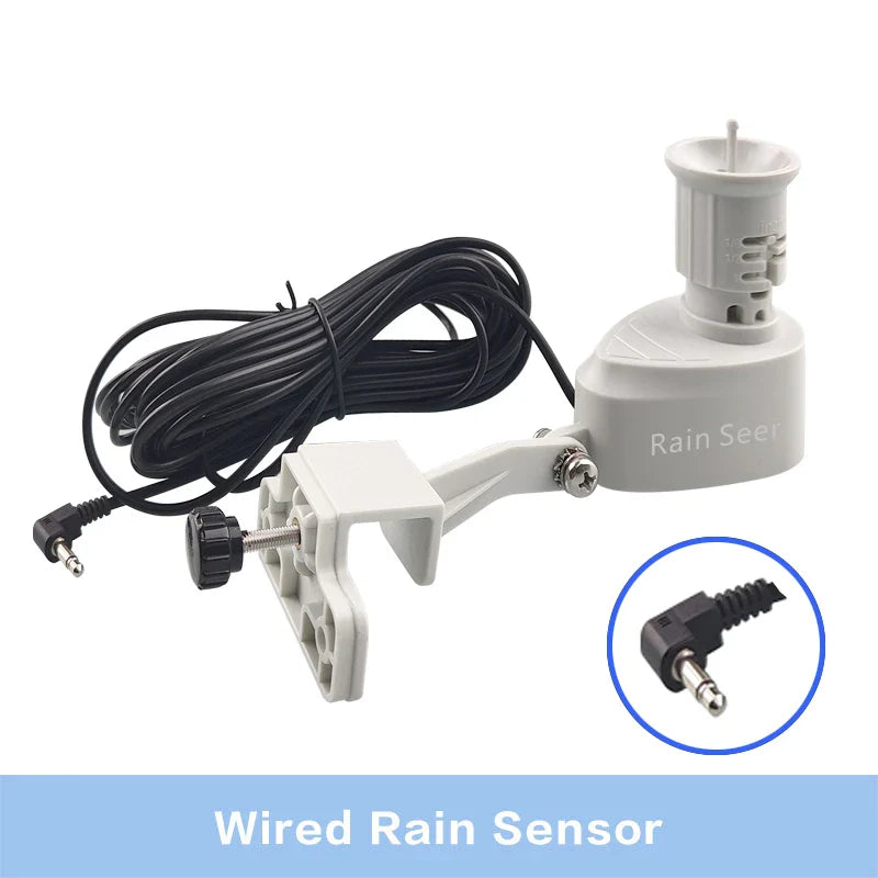 Rain Seer Wired Rainfall Sensor Home Garden Connected Devices Kit Irrigation Water Timer Can Connect Electromagnetic Valve