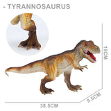 Jurassic Dinosaur Indominus Rex Tyrannosaurus Velociraptor Animals Model Action Figures Simulation Brontosaurus Stegosaurus Toys