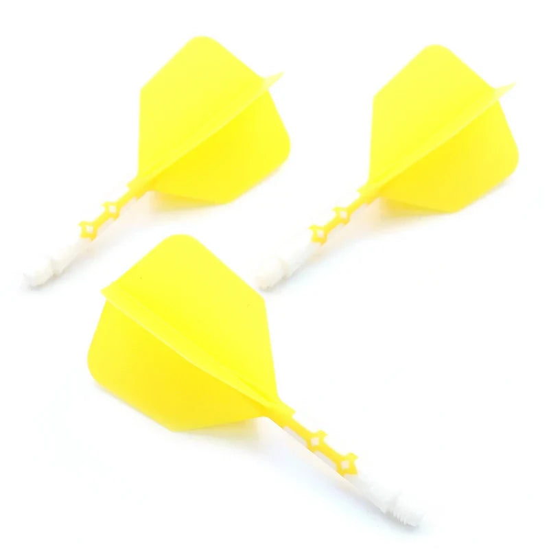 CUESOUL 929 New Launch ROST T19 Integrated Dart Shaft and Flights Big Wing Shape Ice Color-28/33mm