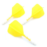 CUESOUL 929 New Launch ROST T19 Integrated Dart Shaft and Flights Big Wing Shape Ice Color-28/33mm