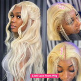 613 Hd Lace Frontal Wig Transparent Honey Blonde Body Wave 13x6 Lace Front Wig Human Hair Wig 13x4 Frontal Wigs for Women