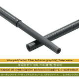 Freilein Kite Rod 82cm~89cm Wrapped Carbon Fiber Frame Support Rod Strong Durable DIY Accessories Stunt Kite Replacement Parts