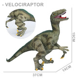 Jurassic Dinosaur Indominus Rex Tyrannosaurus Velociraptor Animals Model Action Figures Simulation Brontosaurus Stegosaurus Toys