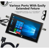 Hot Sales 64Bit 10.6 INCH RAM 4GB DDR 64GB ROM Pad 5SE Tablet PC Windows 10 X5-Z8300 Quad Core Dual Cameras Quad Core WIFI Micro