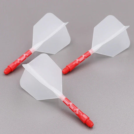 CUESOUL 929 New Launch ROST T19 Integrated Dart Shaft and Flights Big Wing Shape Ice Color-28/33mm