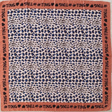 Spanish-style oversized print handkerchief