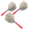 CUESOUL 929 New Launch ROST T19 Integrated Dart Shaft and Flights Big Wing Shape Ice Color-28/33mm