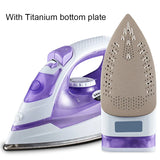 JIQI Handheld Garment Steamer Electric Steam Iron Soleplate laundry Ironing Machine Mini Travel Clothes Fabric Flatiron