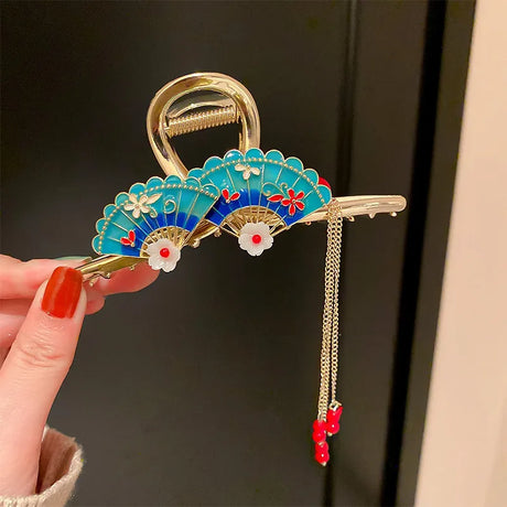 Hair Clip Vintage Chinese Style Hair Accessories for Women Popular Hair Catch Summer Accessories Hair Clips for Women Luxury