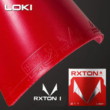 Original LOKI RXTON 1 Table Tennis Rubber RXTON-1 Allround Spin Control Ping Pong Sponge Ping Pong Rubber with Powerful Elastic