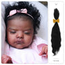 「natural curly hair」Witdiy brand reborn doll wig mohair is as soft as lanugo hair and uses safe dyes, so feel free