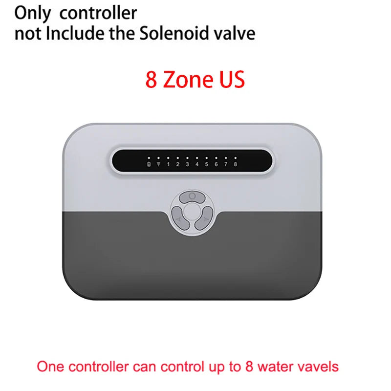 TINO WiFi Smart 8-Zone Sprinkler Controller Garden Watering System Programmer Home Tuya Smart Life Irrigation Timer Drip