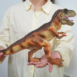 Jurassic Dinosaur Indominus Rex Tyrannosaurus Velociraptor Animals Model Action Figures Simulation Brontosaurus Stegosaurus Toys