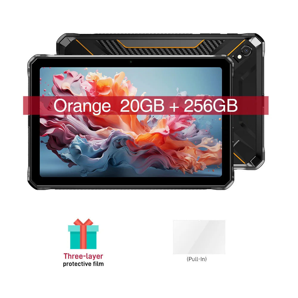 DOOGEE R20 Rugged Tablet 10.4 inch 2.4K Display Helio G99 Octa Core 6nm 20GB(8+12) 256GB 21600mAh 33W Fast Charge Android 13