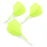 CUESOUL 929 New Launch ROST T19 Integrated Dart Shaft and Flights Big Wing Shape Ice Color-28/33mm