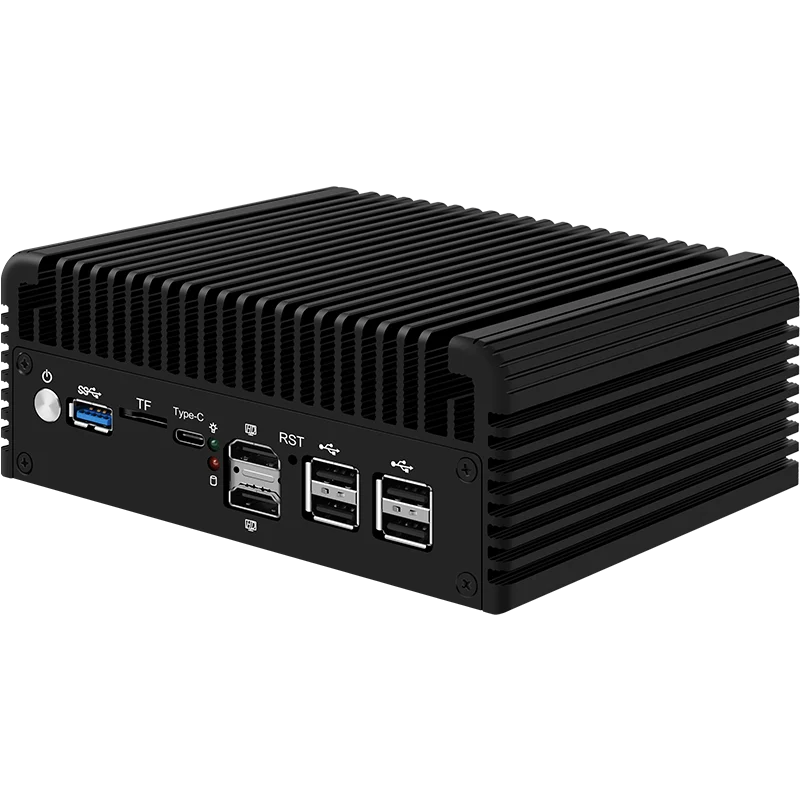 New 12th Gen Alder Lake 2.5G Soft Router Intel N100 i3 N305 6X Intel i226-V Fanless Mini PC Firewall Appliance Proxmox Barebone