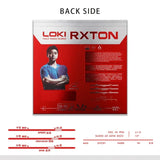 Original LOKI RXTON 1 Table Tennis Rubber RXTON-1 Allround Spin Control Ping Pong Sponge Ping Pong Rubber with Powerful Elastic