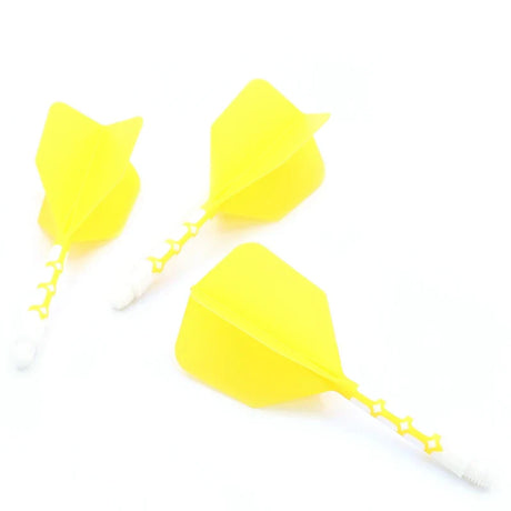 CUESOUL 929 New Launch ROST T19 Integrated Dart Shaft and Flights Big Wing Shape Ice Color-28/33mm