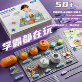 Kids Circuit Blocks Science Toy Electronic Circuit Educational Toys For Childen Physical Education Learning Montessori Toy