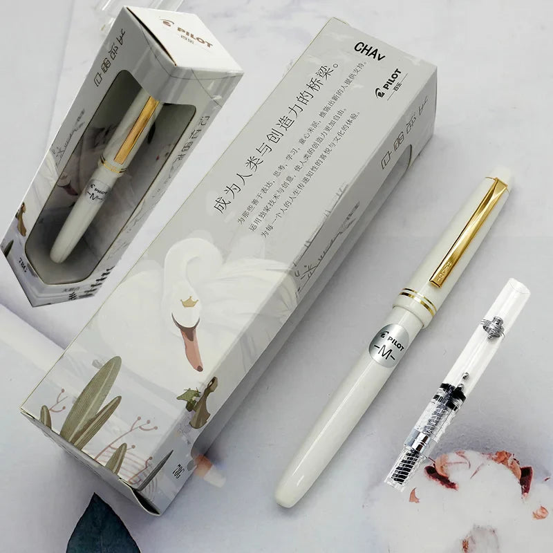 PILOT Fountain Pen Original 78G+ Lridium Ink Pen School Practice Calligraphy Office Accessories Con-40 Converter 1Pcs