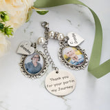 AILIN Dropshipping Customized Bridal Bouquet Photo Charm Memorial Stainless Steel Charms Wedding Keepsake Bouquets Jewelry Gifts