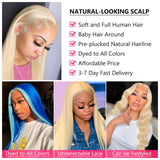 613 Hd Lace Frontal Wig Transparent Honey Blonde Body Wave 13x6 Lace Front Wig Human Hair Wig 13x4 Frontal Wigs for Women