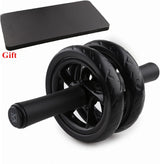 AB Roller Wheel Roller Keep Fit Wheels Home Crunch Artifact No Noise Abdominal Training Equipment for Gym Strength Workouts