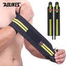 AOLIKES 1 Pair Wristband Wrist Support Weight Lifting Gym Training Wrist Support Brace Straps Wraps Crossfit Powerlifting