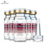 ARTISCARE Six Peptides Face Serum 5pcs Anti Wrinkles Remover Facial Essence Skin Care Anti Aging Six Peptide Face Liquid 10mL