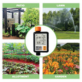 Eshico Hot Selling Garden Intelligent Irrigation System Outdoor Rain Delay Water Timer Automatic Digital Sprinkler Controller