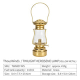 Thous Winds Twilight Camping Lantern Outdoor Portable Camping Light Retro Emotion Oil Lamp Picnic Backpack Tent Camping Supplies