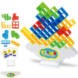 Balance Tower Blocks Game Stacking Board Toys Children Balance Educational Brick Parent-child Interactive Assemble Stacked Game